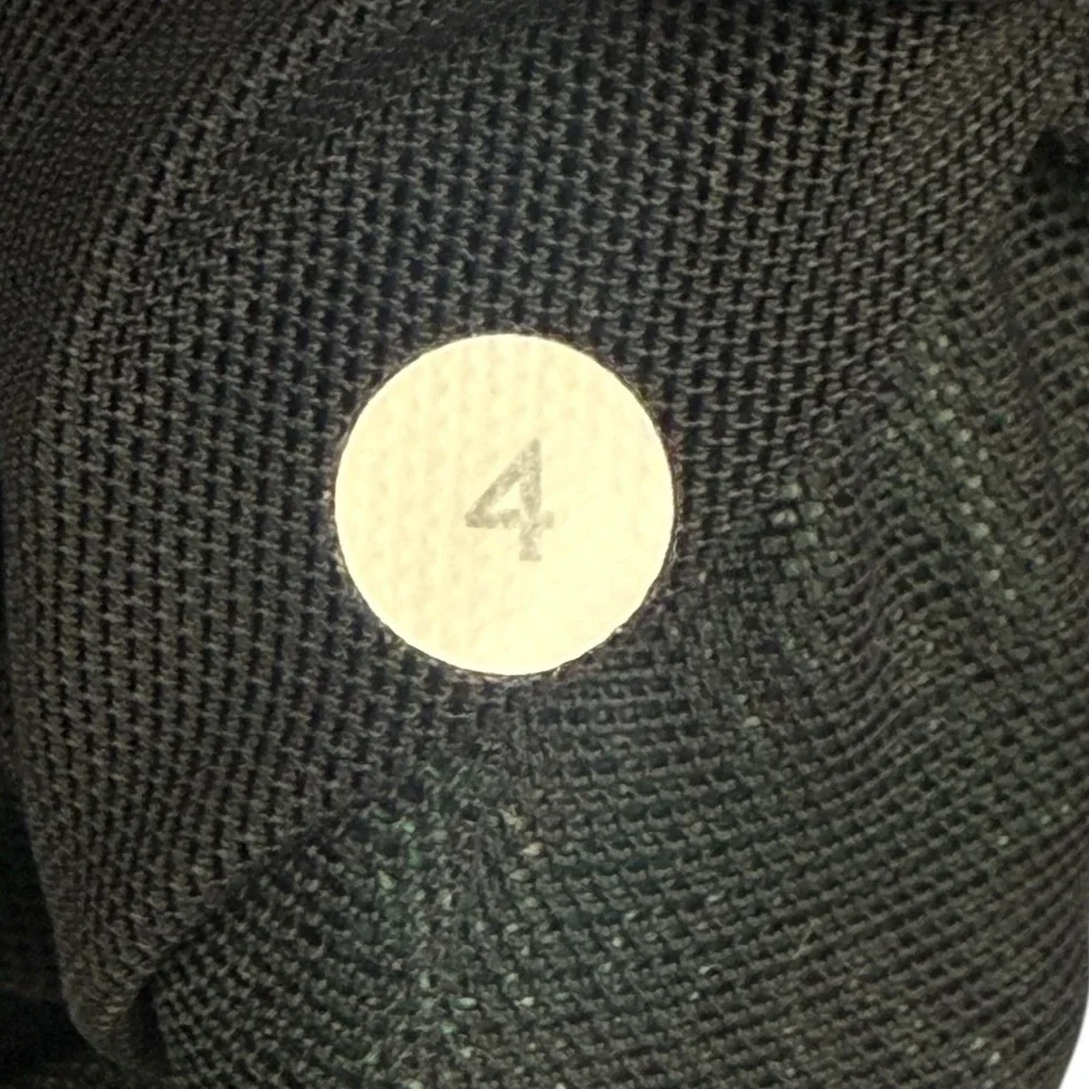 Lululemon Daily Practice Hooded Track Jacket Women's 4 Spacebone Green‎ Chevron - Picture 7 of 8